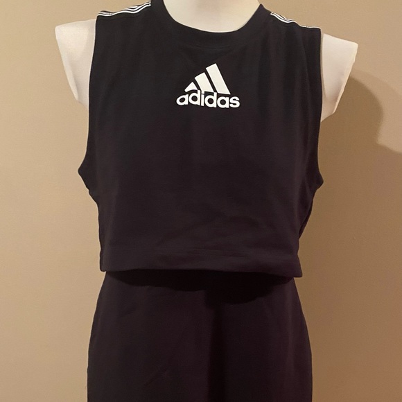 NWOT Adidas Game and Go Navy dress - Picture 2 of 11